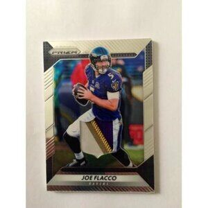 2016 Panini Prism Joe Flacco Ravens Custom Jersey Card #8 (046)